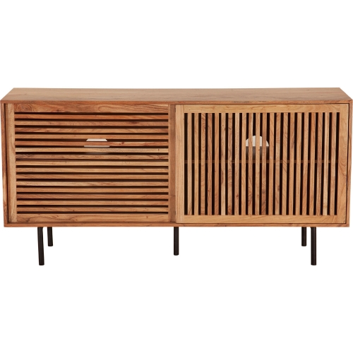 Bauhaus Sideboard in Natural Finish Solid Acacia Wood