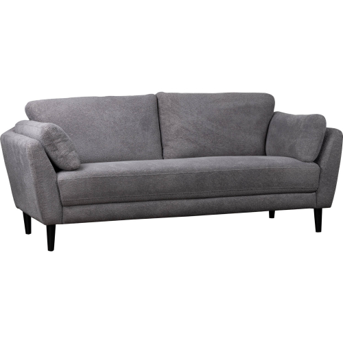 Marley Sofa in Gray Boucle Fabric