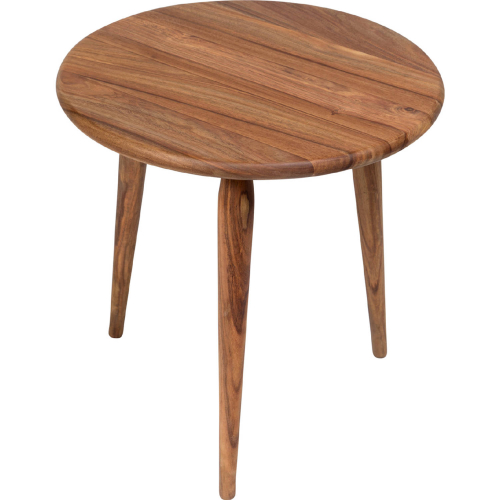 Urban End Table in Natural Solid Sheesham Wood