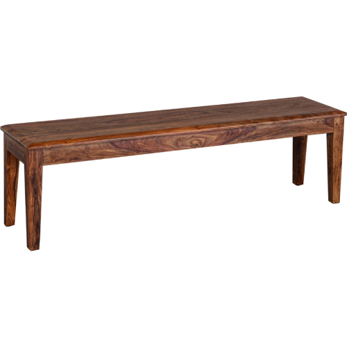 Sonora Dining Bench in Brown Solid Sheesham Wood