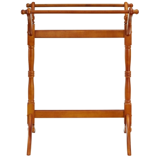 Nostalgic Oak Blanket Rack