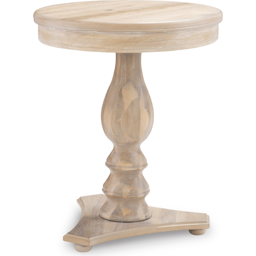 Stanton Round Accent Side Table in Natural