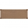 Cadence Dining Bench in Brown Wood & Rope
