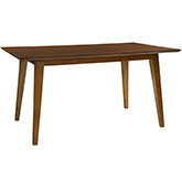 Cadence 60" Dining Table in Brown Wood