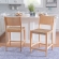 Cadence Counter Stool in Seagrass & Natural Wood (Set of 2)