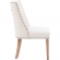 Adler Dining Chair in Natural Wood & Neutral Fabric (Set of 2)