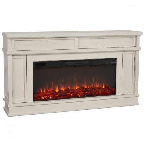 Torrey Landscape Series Electric Fireplace in Bone White