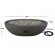 Riverside Outdoor Large Oval Liquid Propane Fire Bowl in Shale
