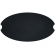 Riverside Outdoor Fire Bowl Oval Steel Lid in Black