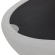 Riverside Outdoor Fire Bowl Oval Steel Lid in Black