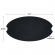 Riverside Outdoor Fire Bowl Oval Steel Lid in Black