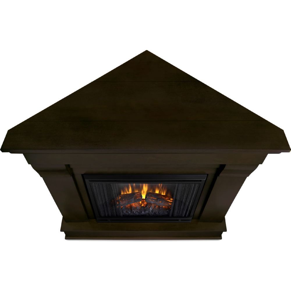 Real Flame 5950e Dw Chateau Corner Indoor Electric Fireplace In