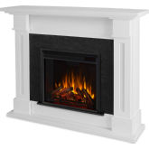 Kipling Electric Fireplace in White