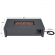 Keenan Outdoor 52" Rectangle Propane Fire Table in Gray