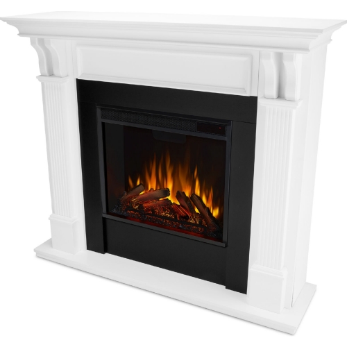 Ashley Electric Fireplace in White