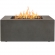 Baltic Outdoor 37" Square Propane Fire Table in Glacier Gray
