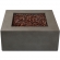 Baltic Outdoor 37" Square Propane Fire Table in Glacier Gray
