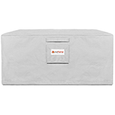 Baltic Square Fire Table Protective Cover in Light Gray