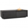 Vance Outdoor Propane Fire Table in Weathered Slate Gray Steel