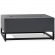 Blake Square Propane Fire Table with Natural Gas Kit in Weathered Slate Steel