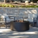 Aegean Round Propane Fire Table with Natural Gas Kit in Black