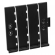 Acadia Box Up Peripheral Holder for Mobile TV Stand in Black Steel