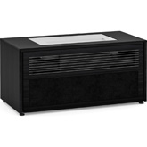 Siena 229S 44" Credenza Cabinet in Black Oak for LG 4K UHD Cinebeam Projector