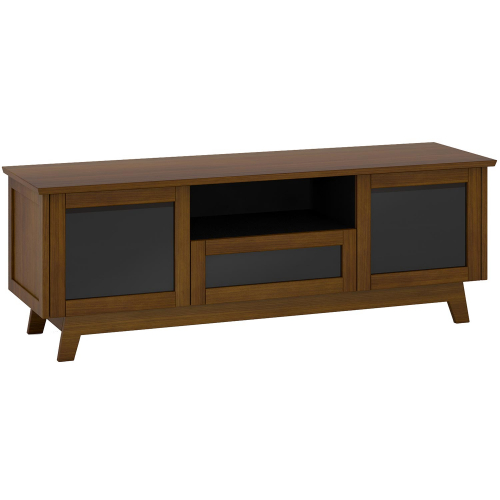 AV Basics SDAV5 7225 72" TV Stand in Medium Walnut