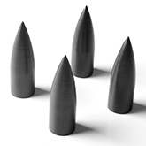 Archetype Mega Spikes in Black (Set of 4)