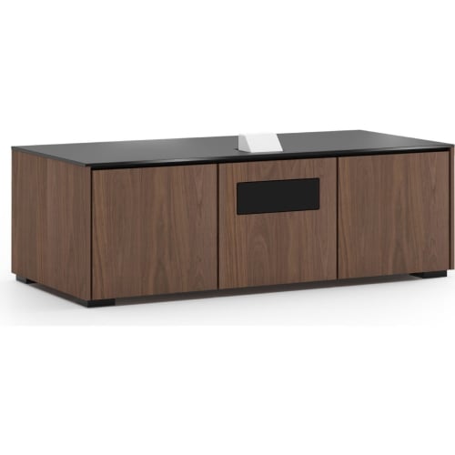 Siena 237 65"AV  Cabinet for integrated Epson LS500 Projector in Walnut & Black