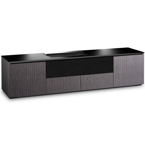 Seattle 245 85" Credenda Cabinet in Gray Oak for Hisense UST 4K HD Laser Projector