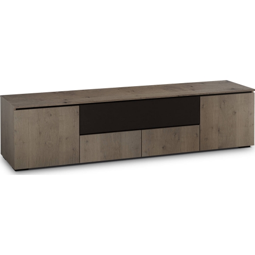 Lancaster 245 85" TV Stand AV Cabinet in Barn Board Oak