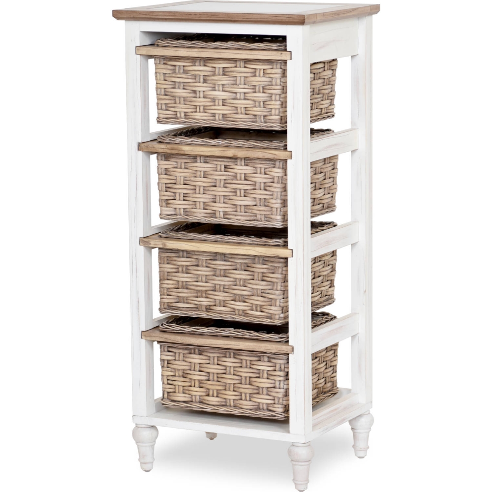 Island Breeze 3-basket Storage Cabinet