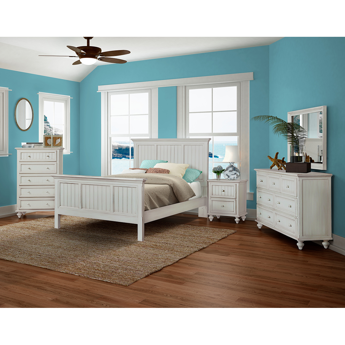 Miseno Beach Variable Width Smooth White Oak Luxury Vinyl - Bed Bath &  Beyond - 29572209