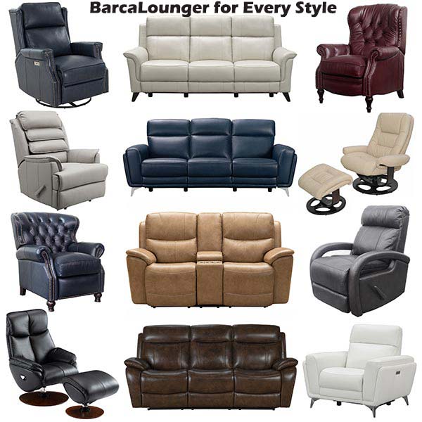 Barcalounger Leather Furniture