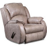 Cagney Manual Rocker Recliner in Vintage Camel Duralux Vegan Leather