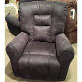 Grand Power Headrest Rocker Recliner in Ink Grey Fabric