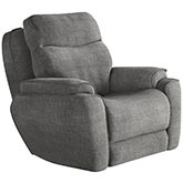 Show Stopper Rocker Recliner (Shown in discontinued grey fabric)