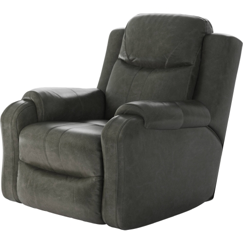 Marvel Manual Rocker Recliner in Slate Grey Fabric