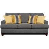 Sleeper Sofa in Maxwell Gray Fabric