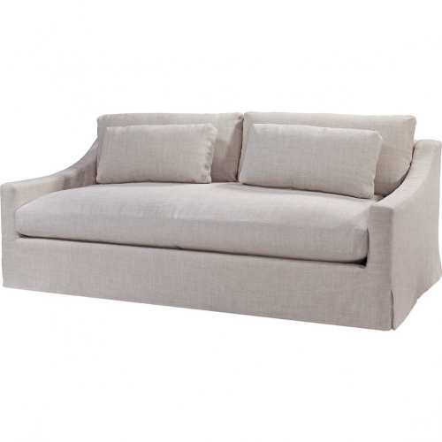 Dune 84" Slipcover Sofa in Floris Linen Performance Fabric