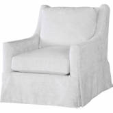 Trinity Swivel Accent Chair in Tidal Driftwood Neutral Fabric