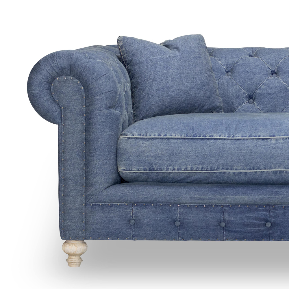 Osaka corner sofa with lounging unit, tufted seat - Visit us for styling  advice - BoConcept