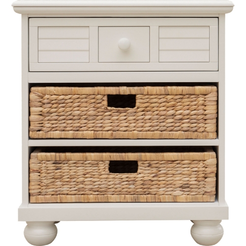 Ice Cream at the Beach Nightstand in Antique Cream