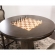 Vegas Counter Reversible Top Dining Game Table in Distressed Gray