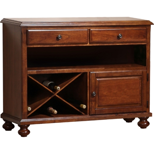 Andrews Server in Chestnut Brown