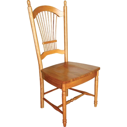 Oak Selections Allenridge Dining Chair in Light Oak (Set of 2)