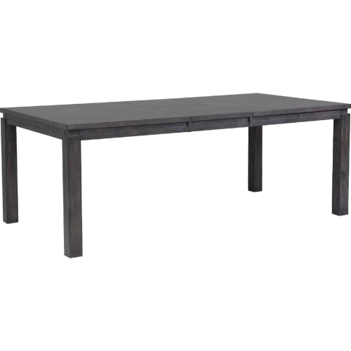 Shades of Gray 82" Extension Dining Table in Weathered Gray Wood