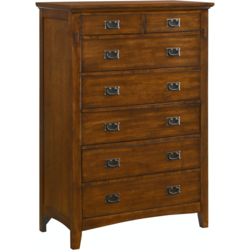 Tremont Chest in Distressed Brown