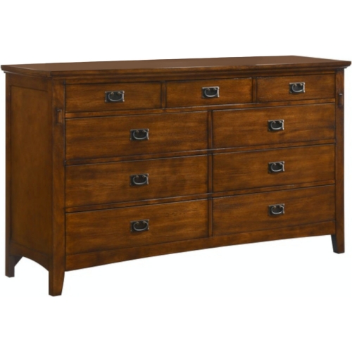 Tremont Dresser in Distressed Brown